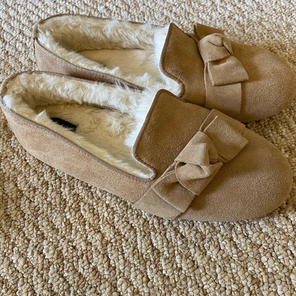 Talbots Suede Slippers- never worn
